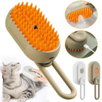 Steam spa pet brush