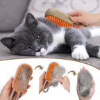 Steam spa pet brush